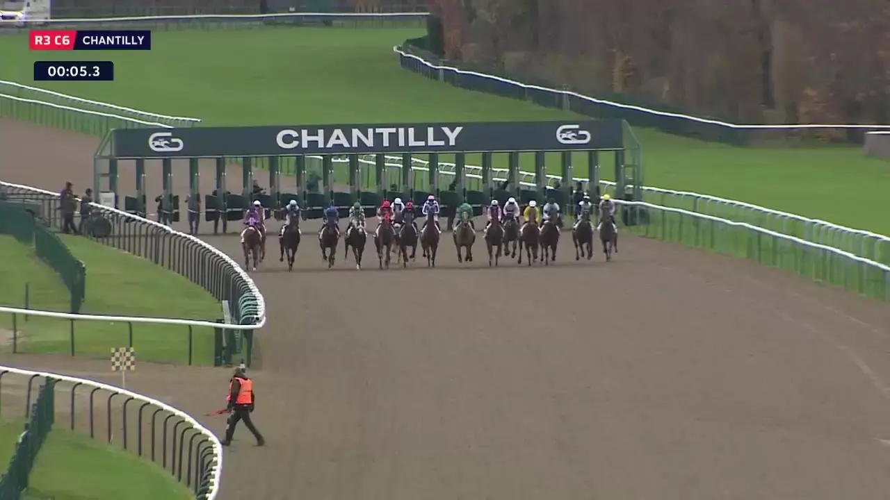Depart chantilly piste sable 1