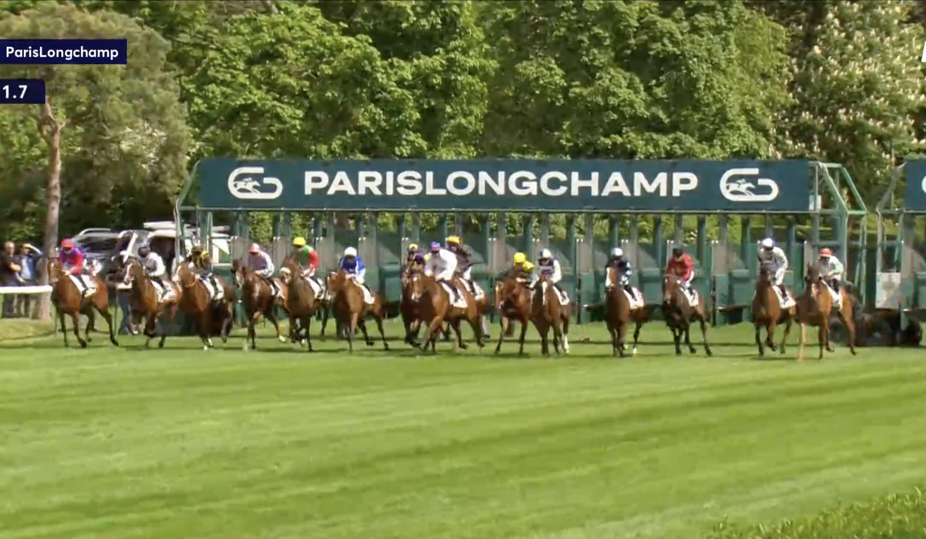 Plat depart longchamp2025